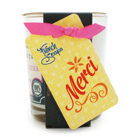 Handmade scented candles with 100% natural soy wax