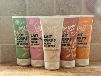6 Fragrance Body Lotion tubes