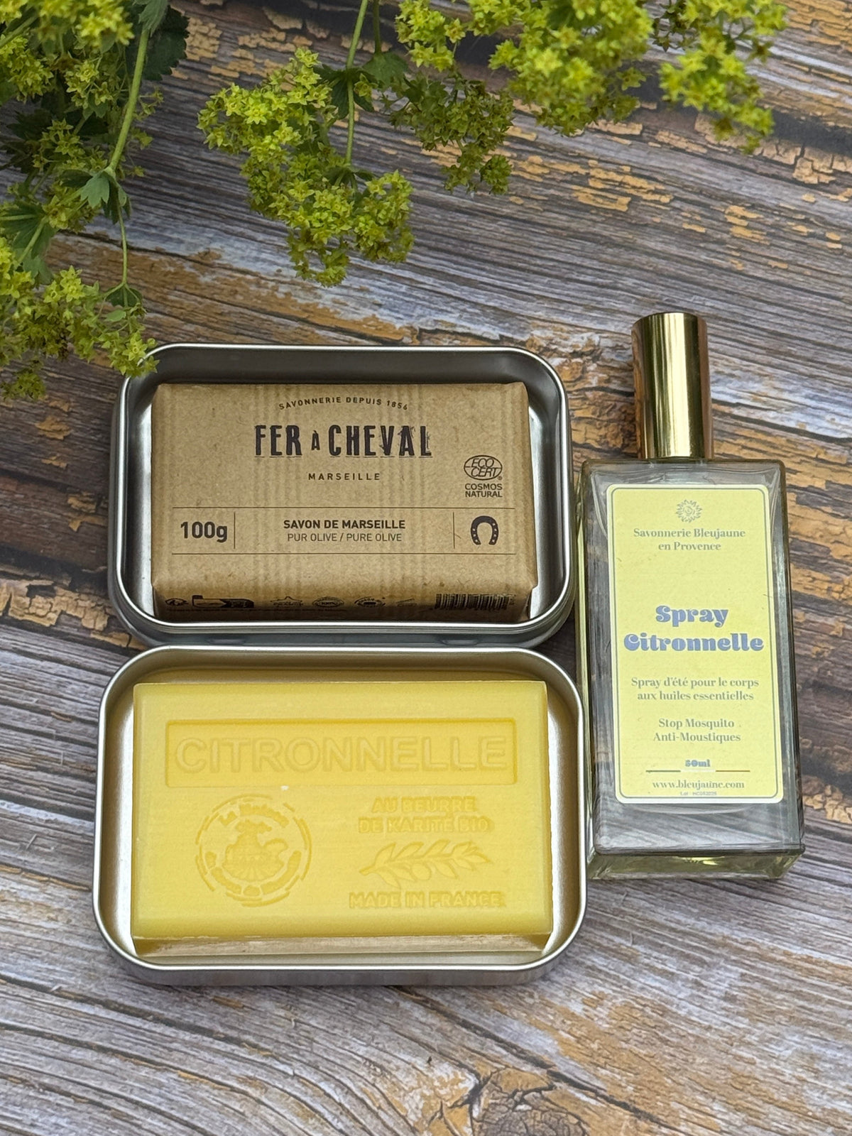Citronella Dry Oil Spray & Soap