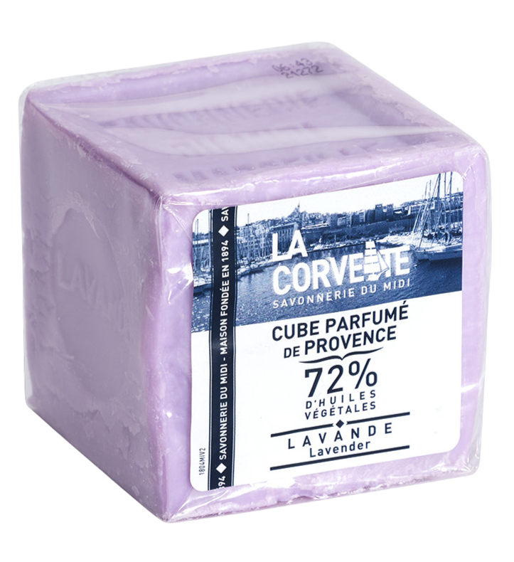 Lavender Savon de Provence Cube, 300g