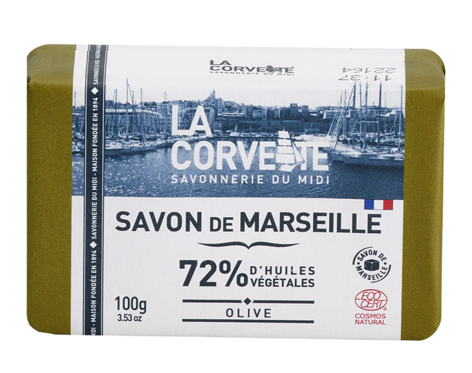 Olive, Savon de Marseille, 100g
