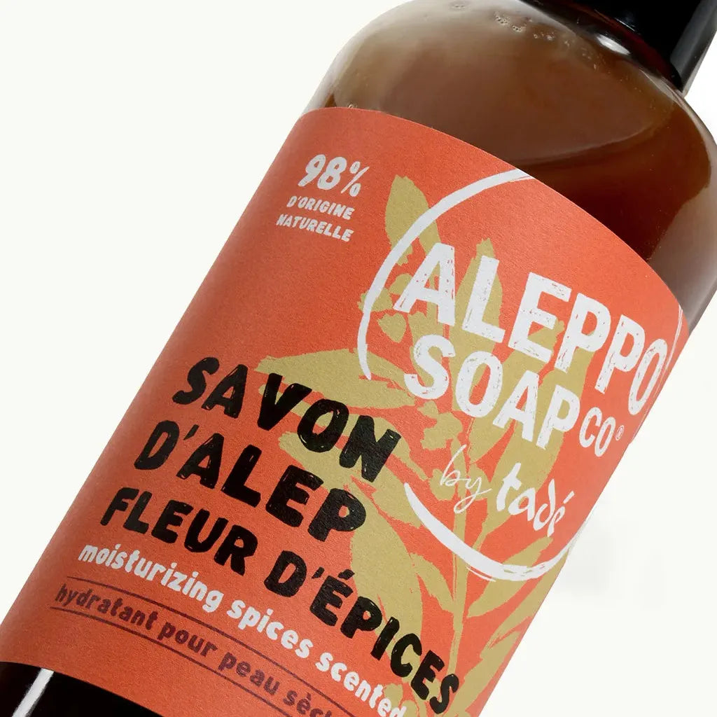 Fleur d'Épices Aleppo Liquid Soap, Dry & Intolerant Skin | 500ml-TADÉ PAYS DU LEVANT-FrenchSoaps