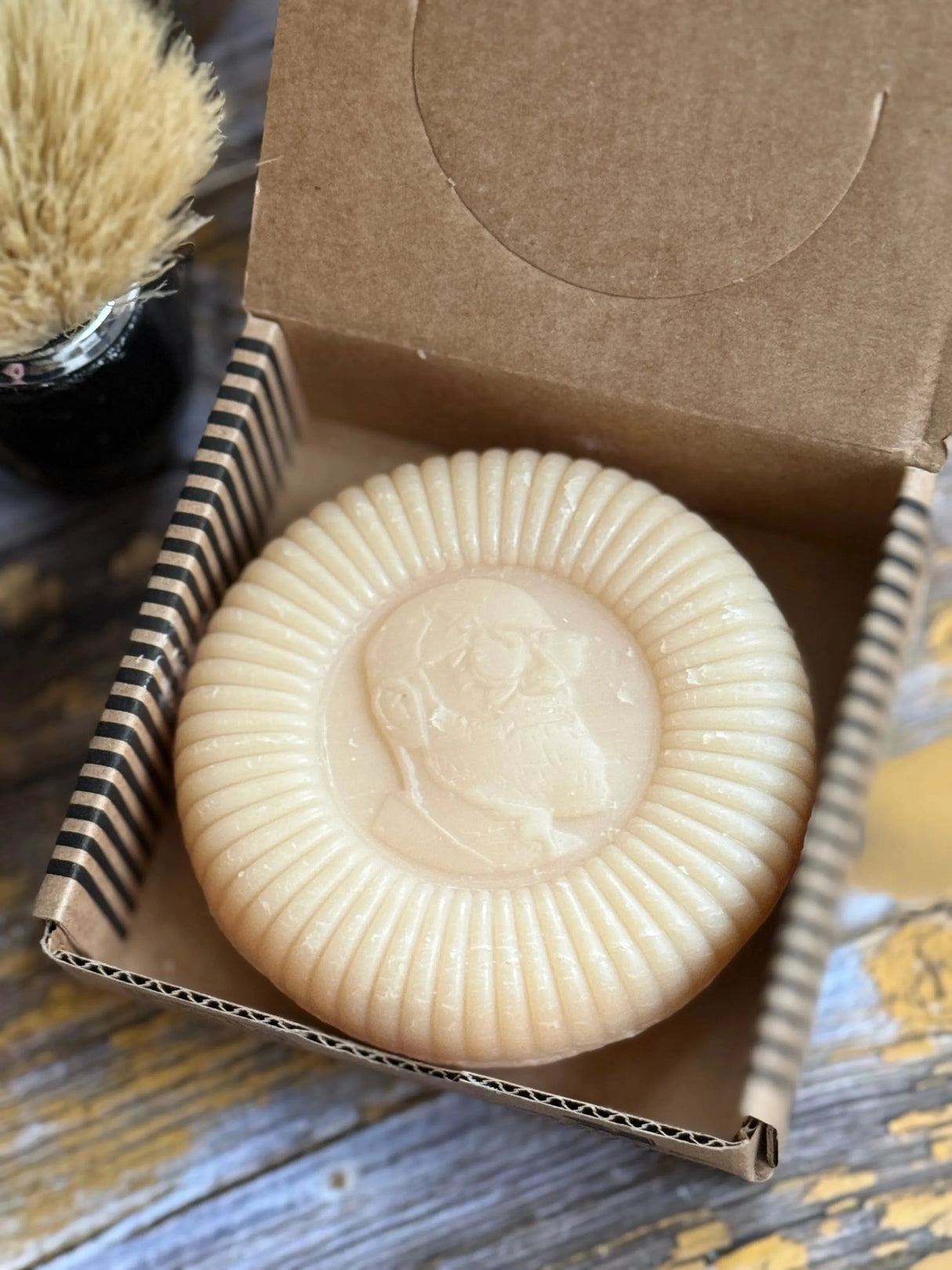 Shaving Soap, Almond & Pistachio, 110g