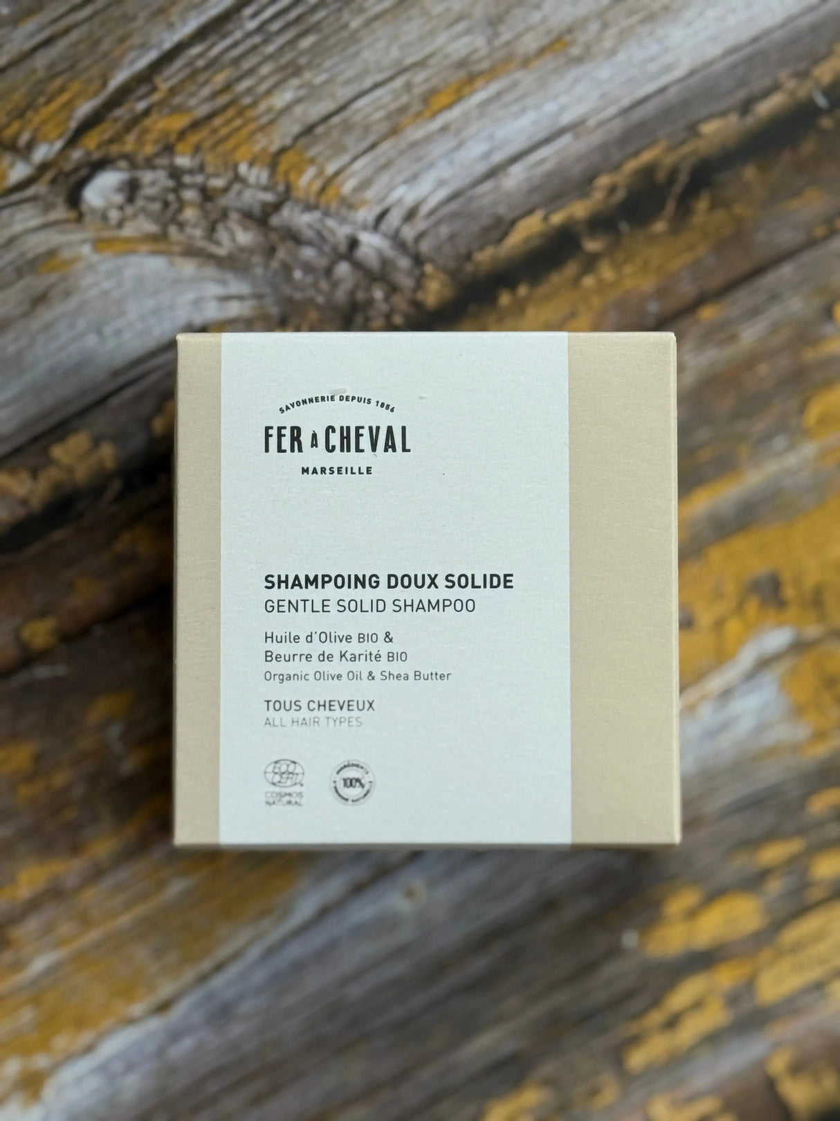 Olive Oil & Shea Butter Solid Shampoo Bar for Normal & Dry Hair