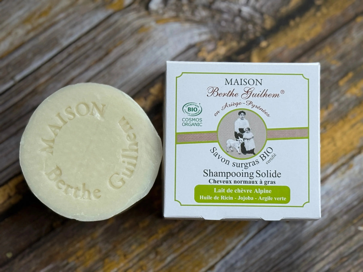 Organic Alpine Goat's Milk Shampoo | Kaolin | Jojoba Oil | Normal Hair | 100g