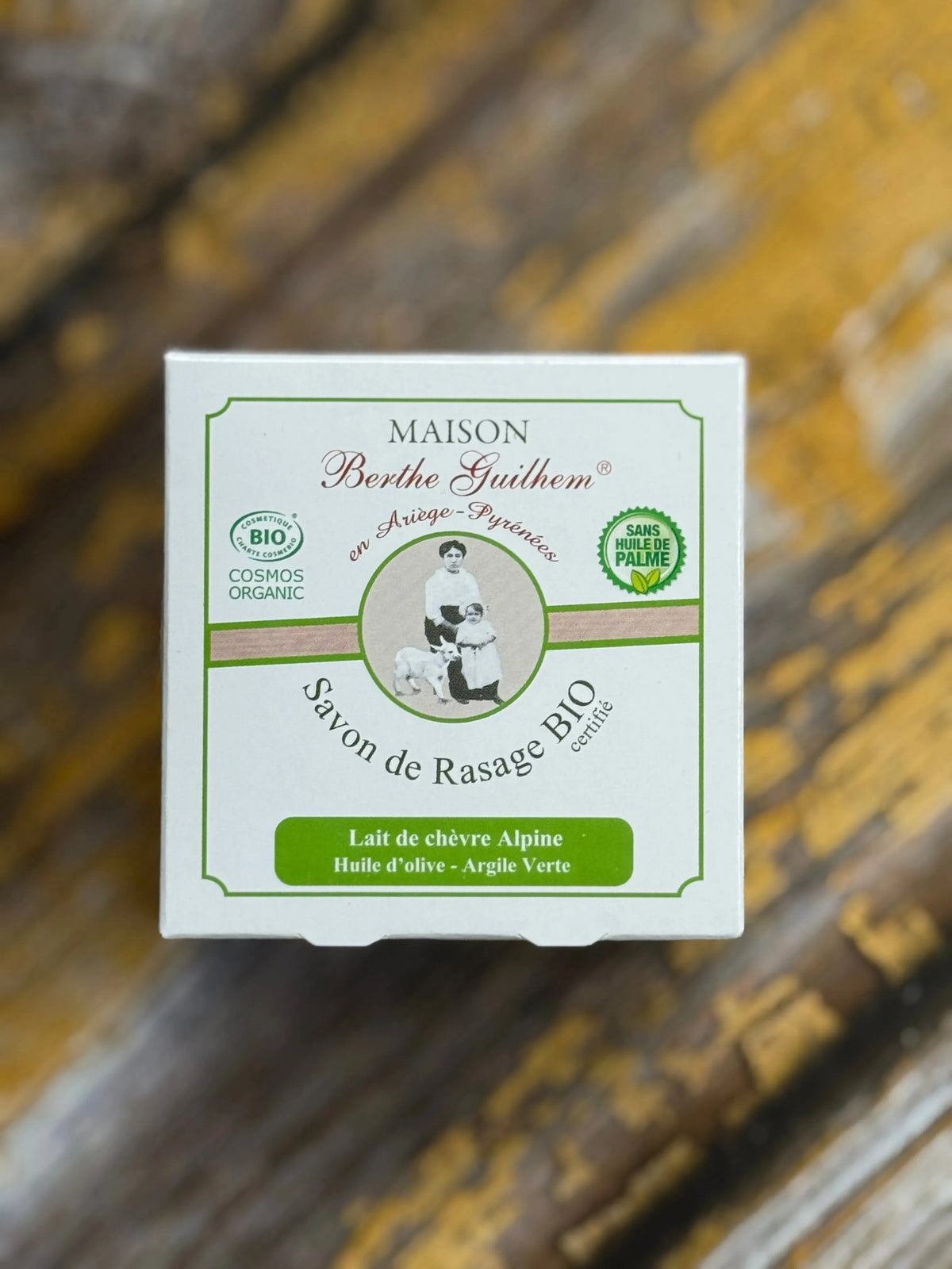 Shaving Soap, Goats Milk, Cedar, Mint & Eucalyptus Oils | 100g