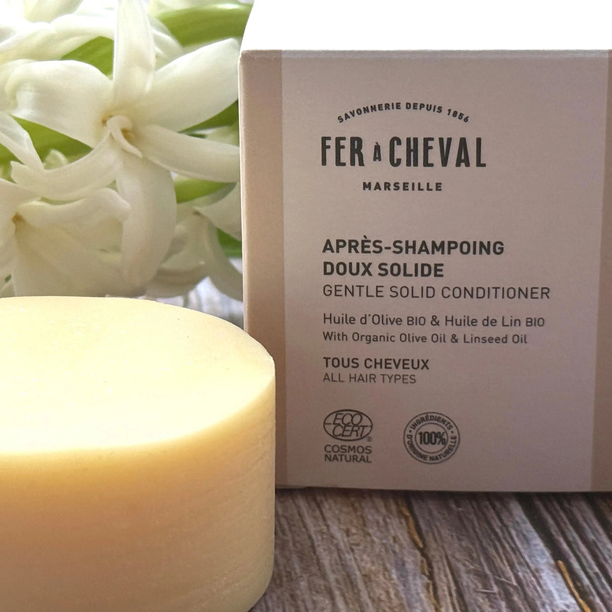 Gentle Hair Conditioning Bar with Organic Olive Oil & Organic Linseed Oil