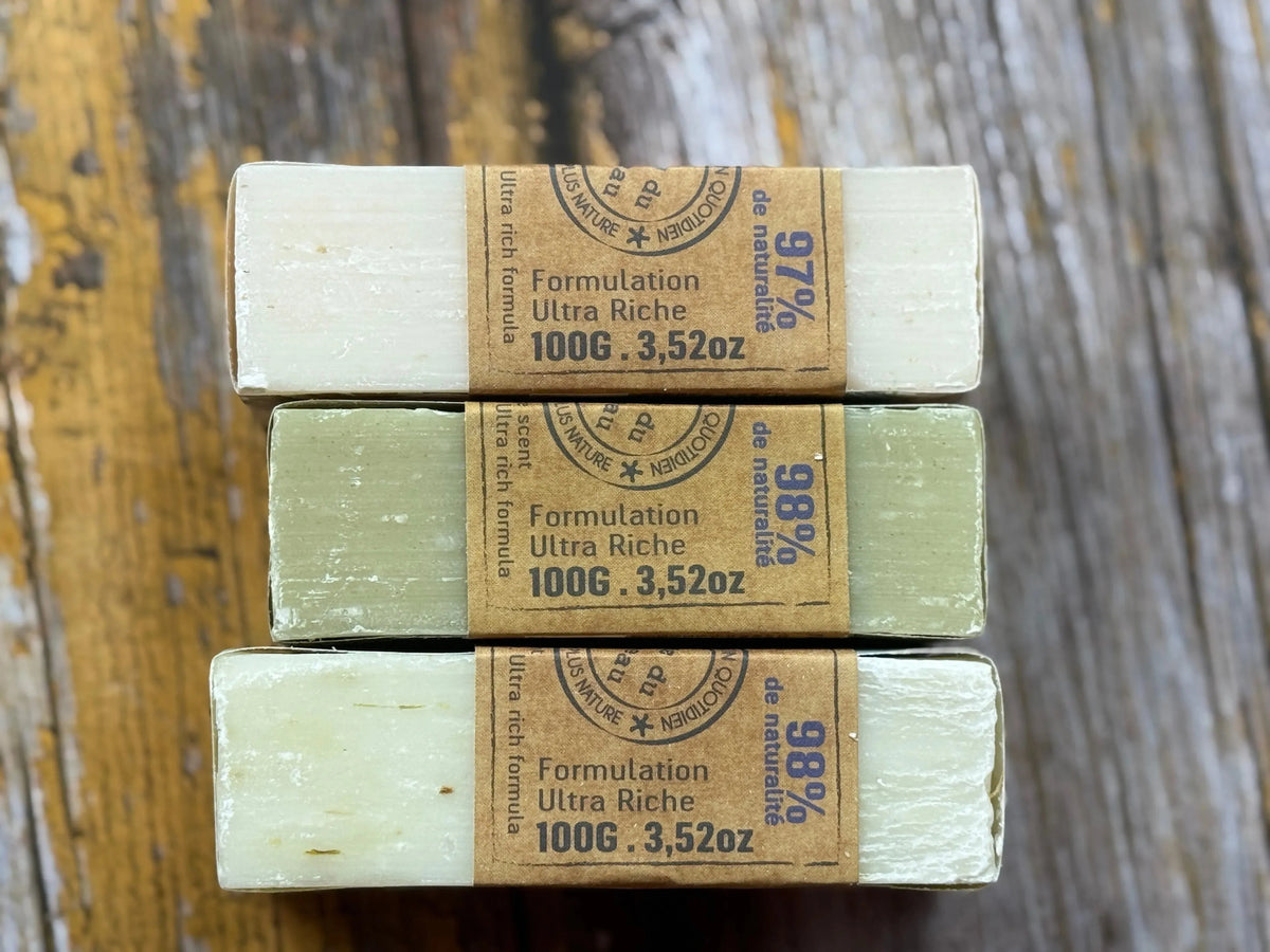 Botanical Soap Trio: Oat, Spinach & Alfalfa | 3 x 100g