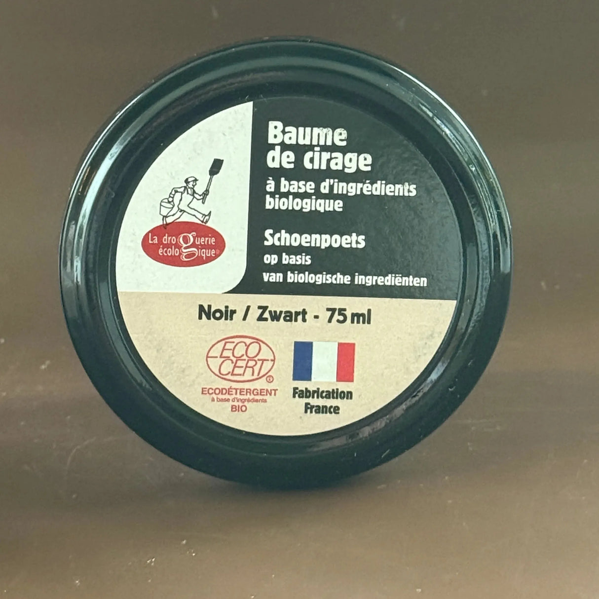 Leather Wax Balm, Black | for sofas, bags, shoes and more | 75ml