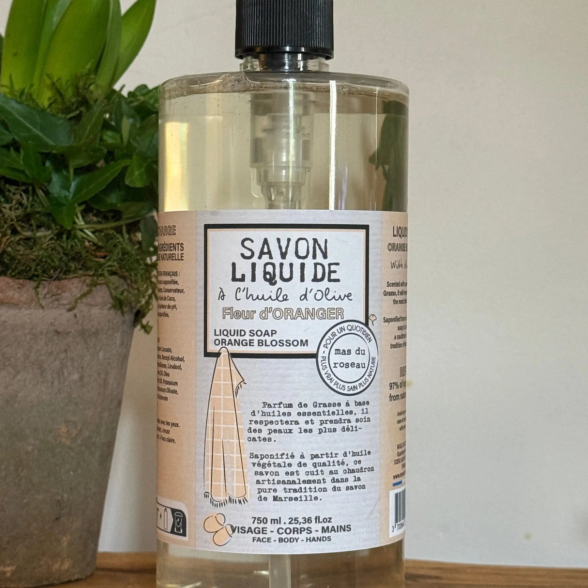 Orange Blossom Liquid Soap with Olive Oil | 750ml