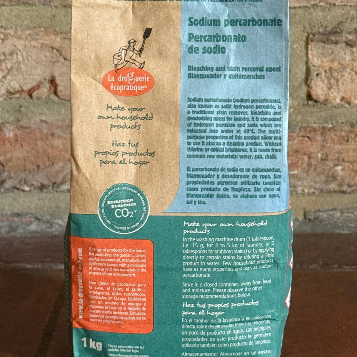 Sodium Percarbonate | For Stain Removal, Whitening Laundry and other Home Cleaning | 1kg