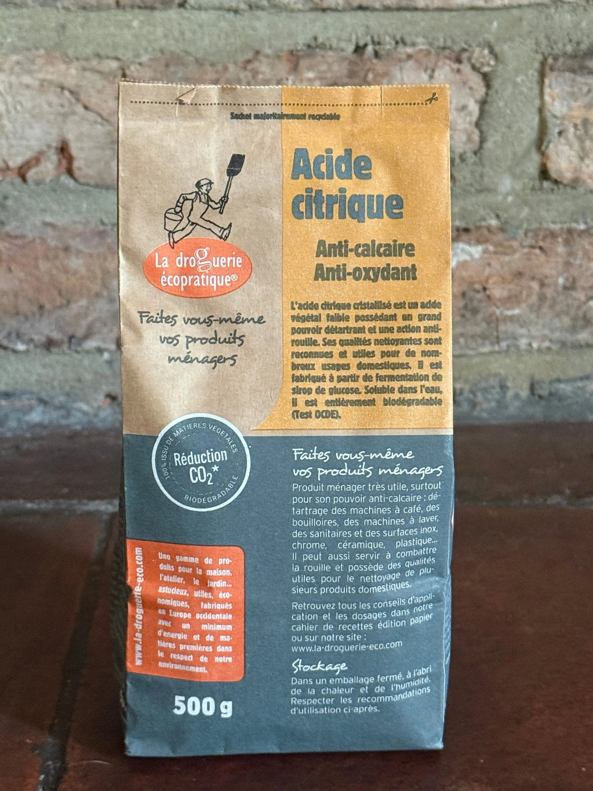 Citric Acid | Natural Descaler, Cleaner & Eco-Friendly Household Essential | 500g