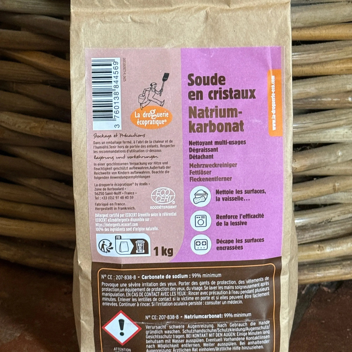Soda Crystals I for Natural Degreasing & Deodorising | 1kg