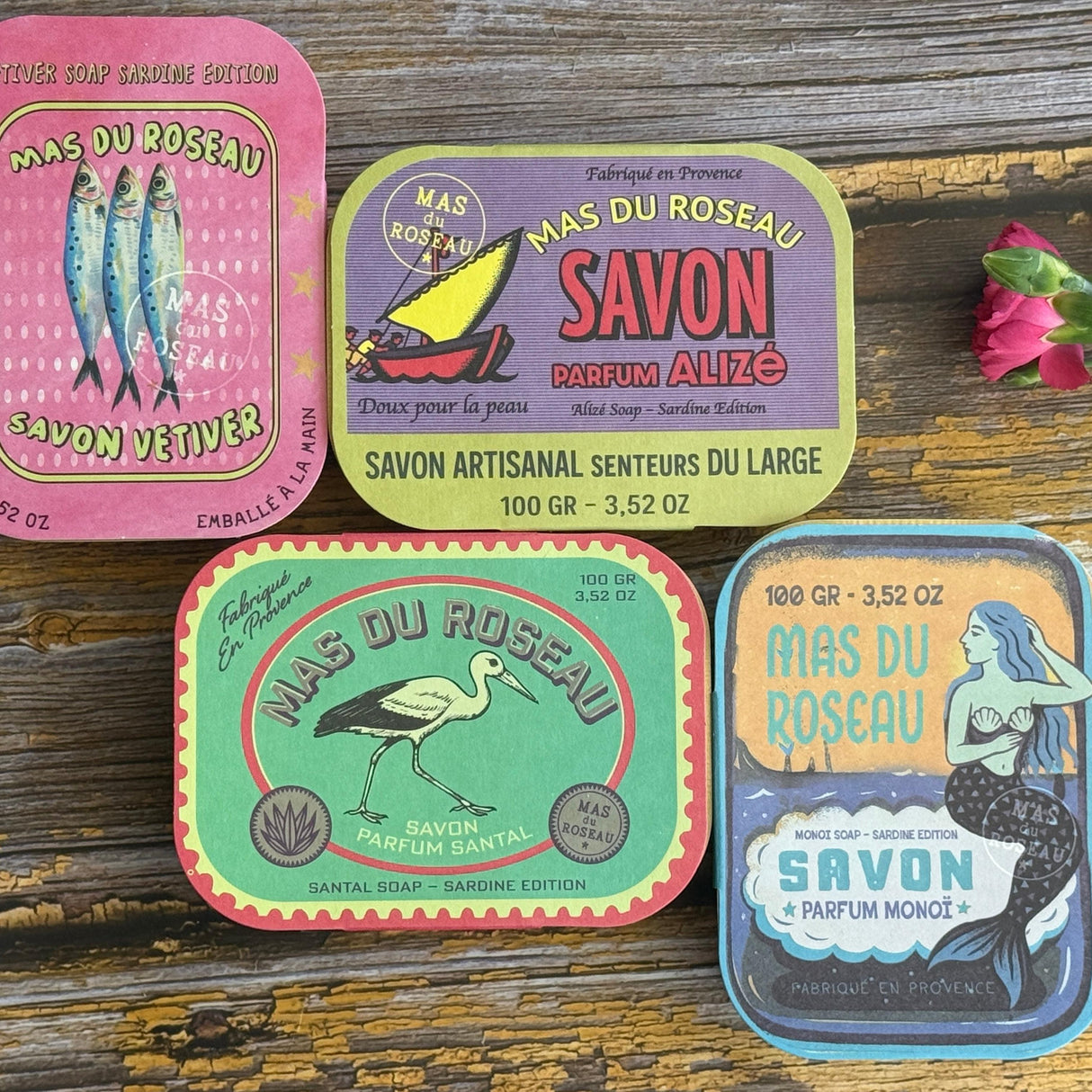 Sardine Shape Soap - Seaside - 100g