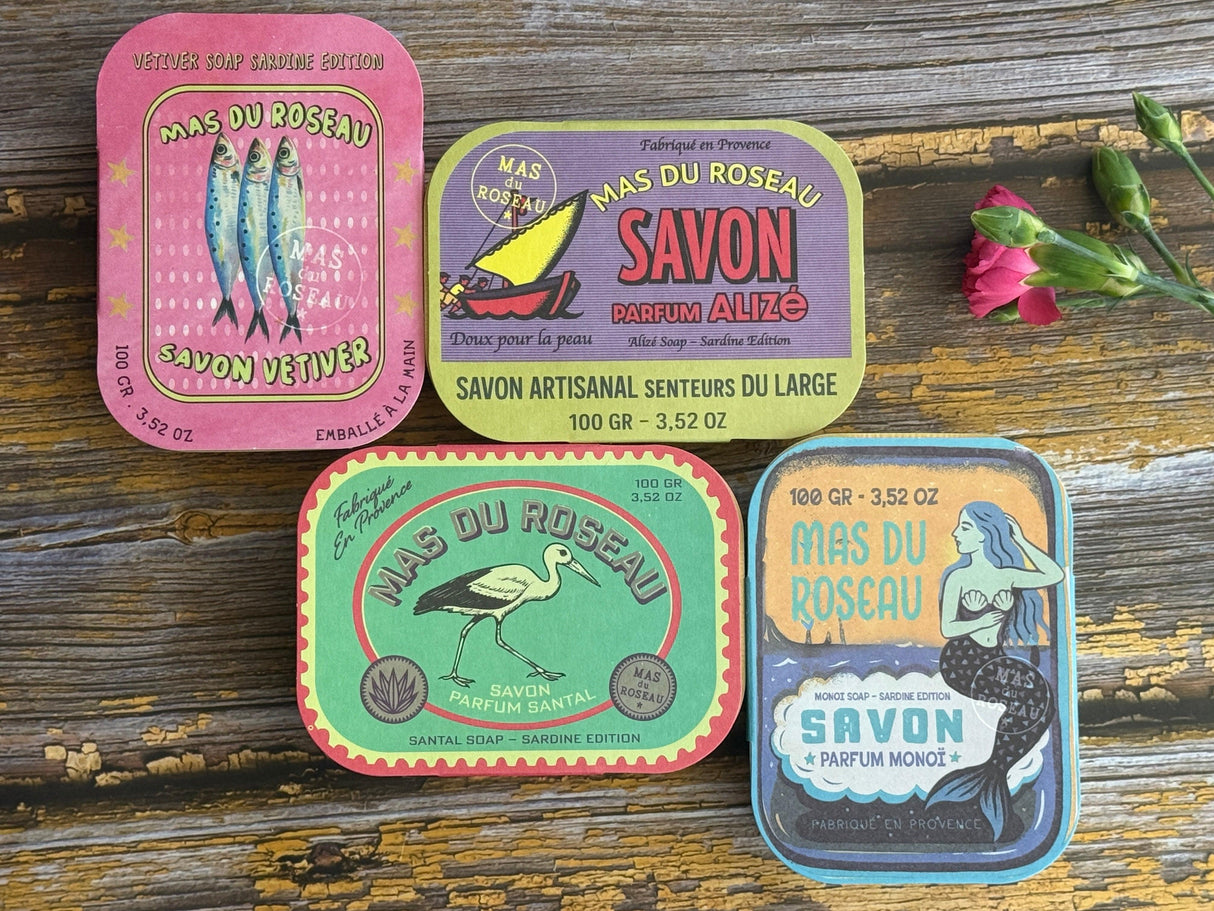 Sardine Shape Soap - Seaside - 100g