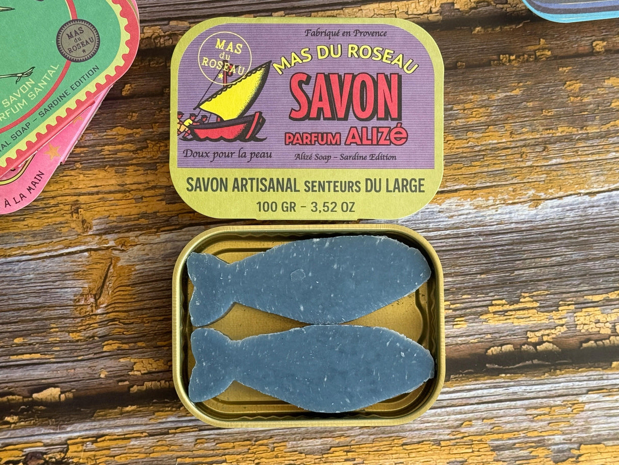 Sardine Shape Soap - Seaside - 100g