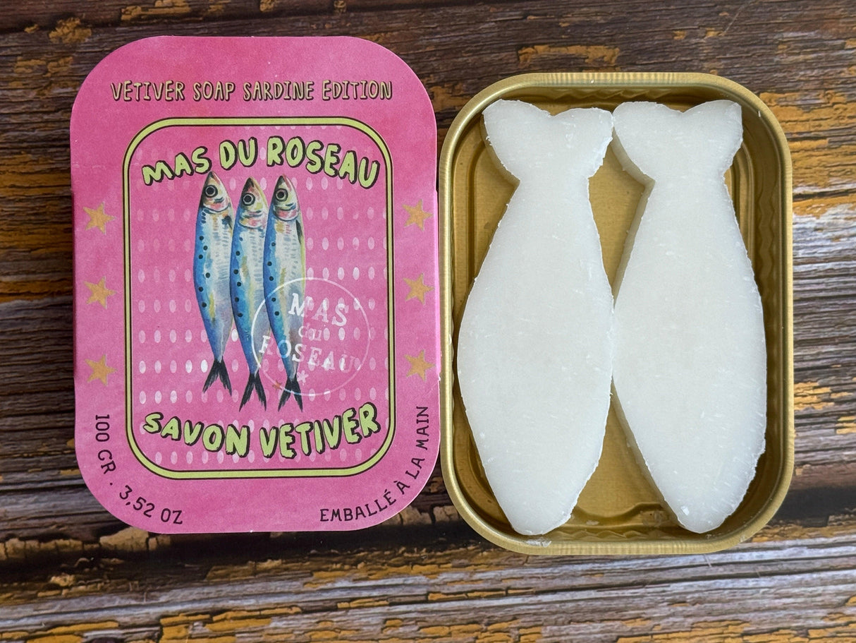 Sardine Shape Soap - Vetiver - 100g
