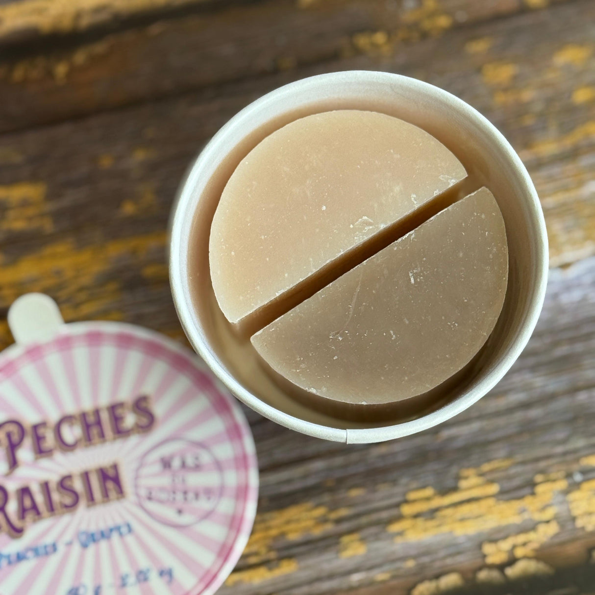 Ice Cream Tub - Peach & Grape Soaps - 60g