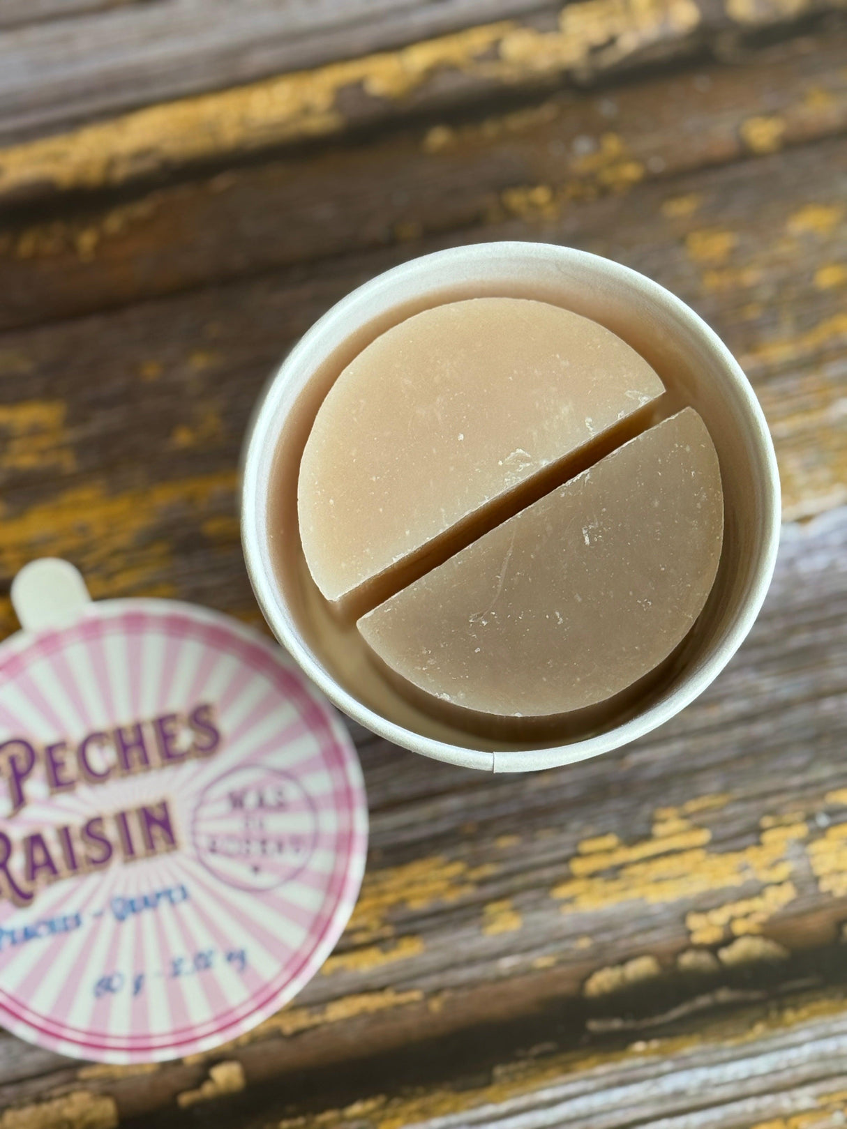 Ice Cream Tub - Peach & Grape Soaps - 60g