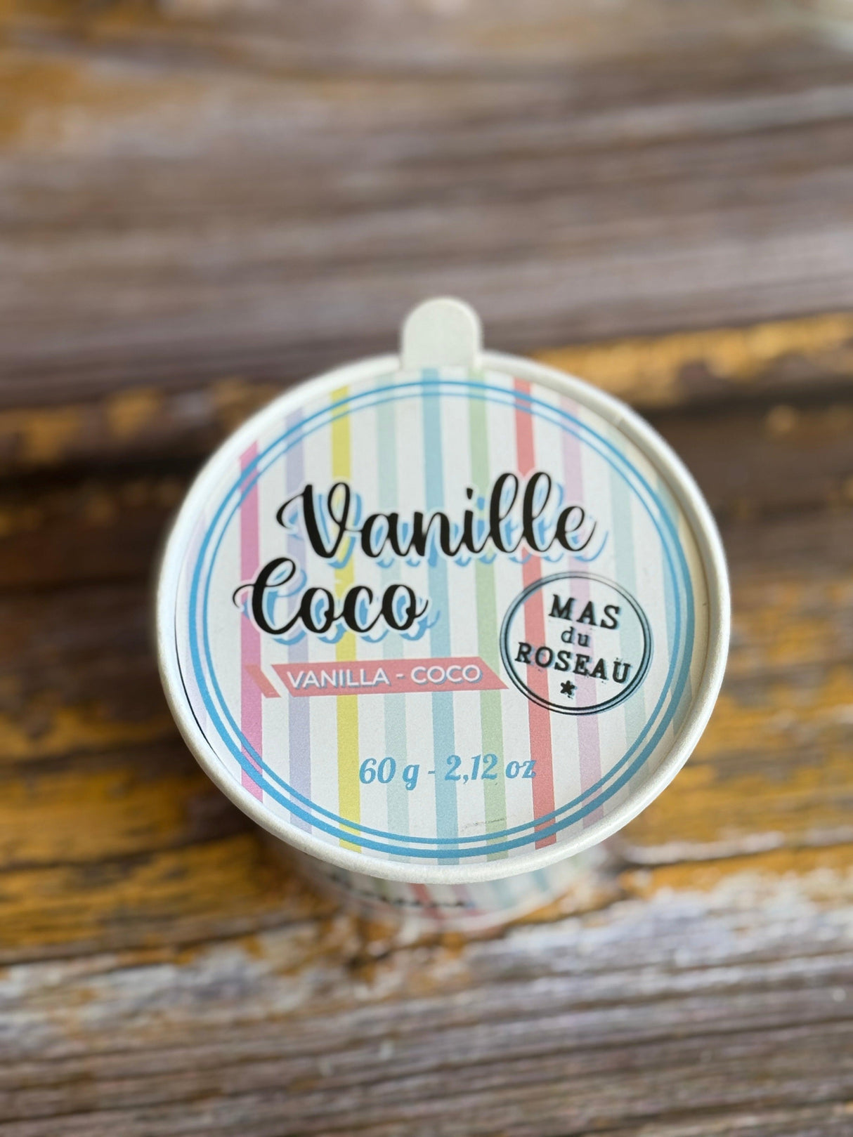 Ice Cream Tub - Vanilla & Coconut Soaps - 60g
