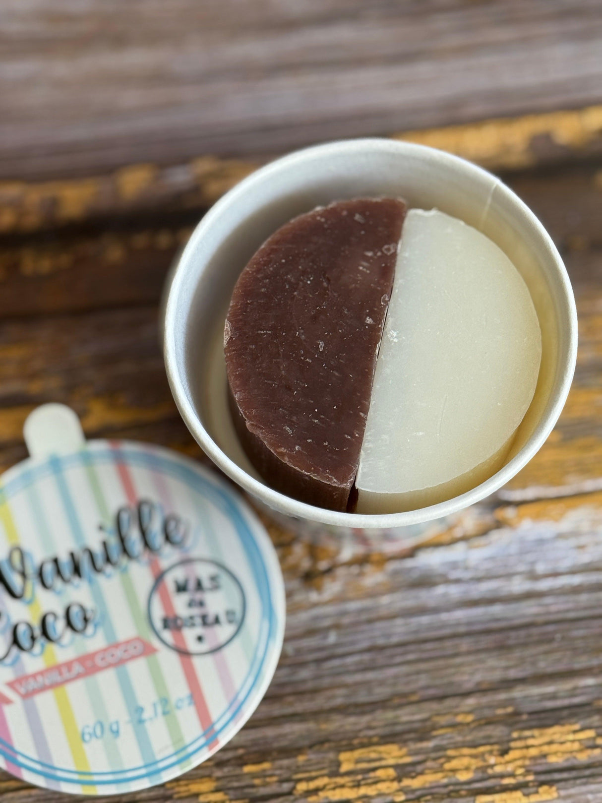 Ice Cream Tub - Vanilla & Coconut Soaps - 60g