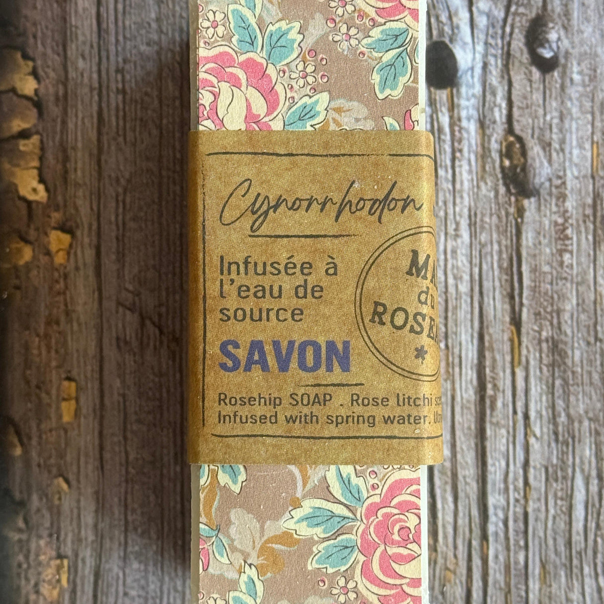 Rosehip Botanical Soap (Rose & Lychee Scent) - 100g
