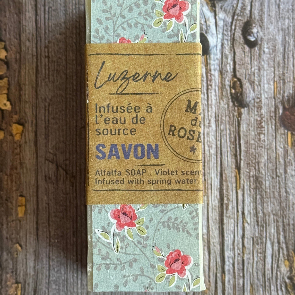 Alfalfa Botanical Soap (Violet Scent) - 100g