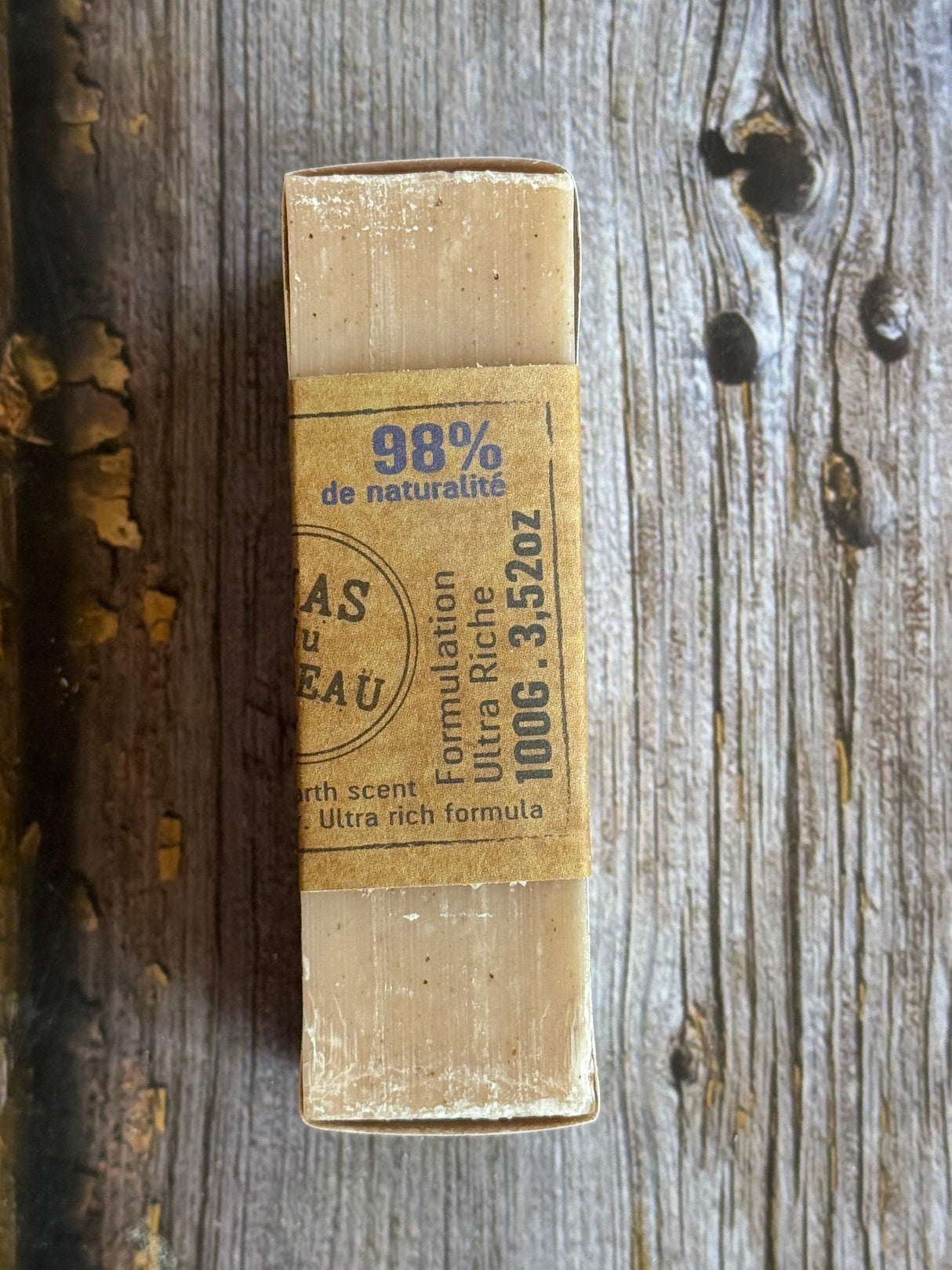 Papyrus Botanical Soap (Earthy Smoky Patchouli Scent) - 100g