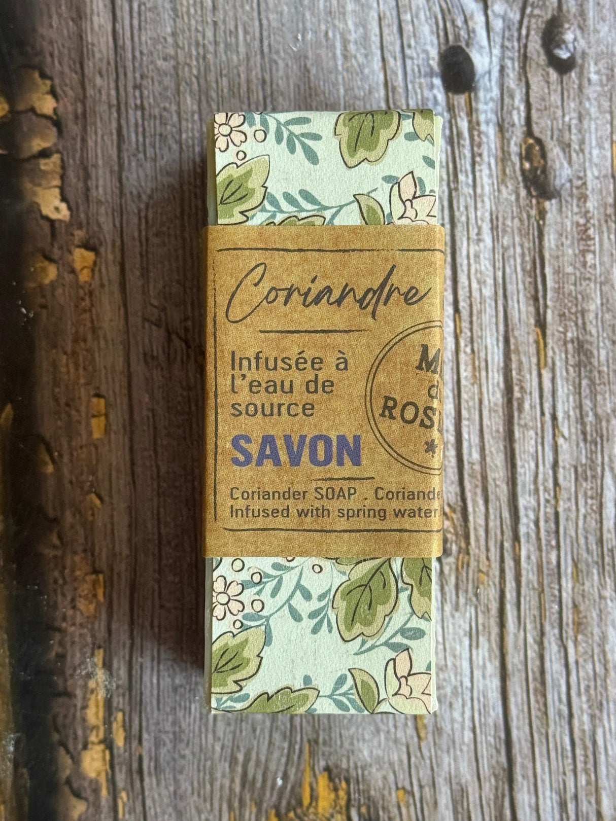 Coriander Botanical Soap (Fresh Aromatic Scent) - 100g