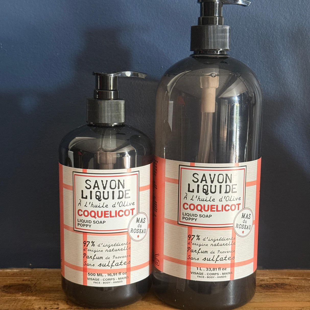 Poppy (Coquelicot) - Marseille Liquid Soap - 1L