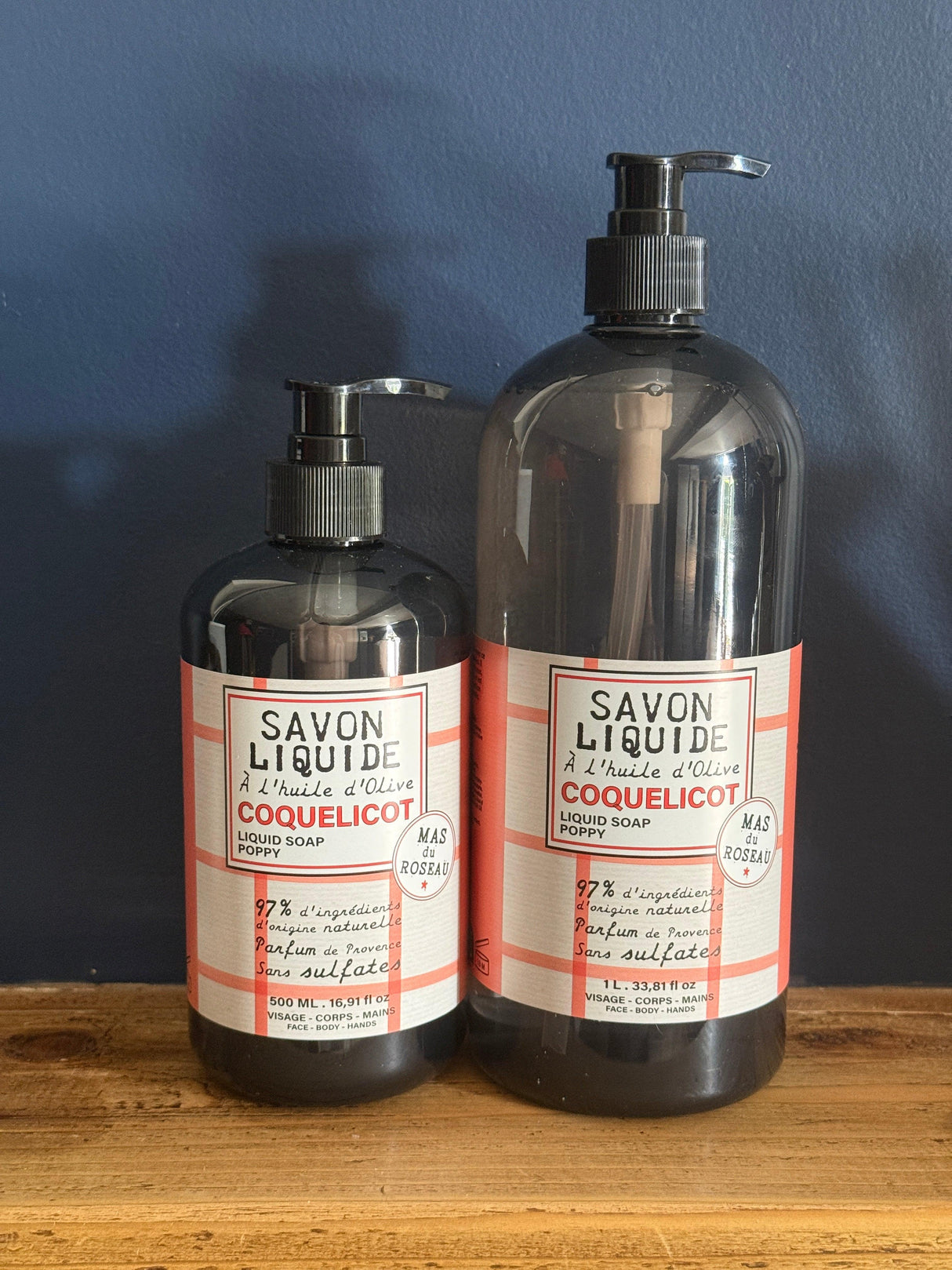 Poppy (Coquelicot) - Marseille Liquid Soap - 1L