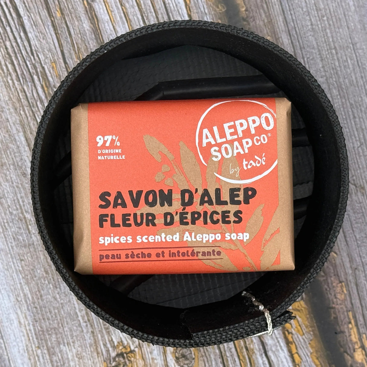 Fleur d'Épices Fragranced Aleppo Soap, for Dry and Intolerant Skin | 100g-TADÉ PAYS DU LEVANT-FrenchSoaps