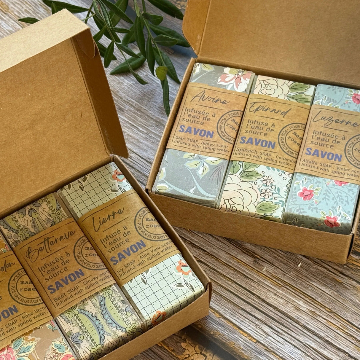 Botanical Soap Trio: Oat, Spinach & Alfalfa | 3 x 100g