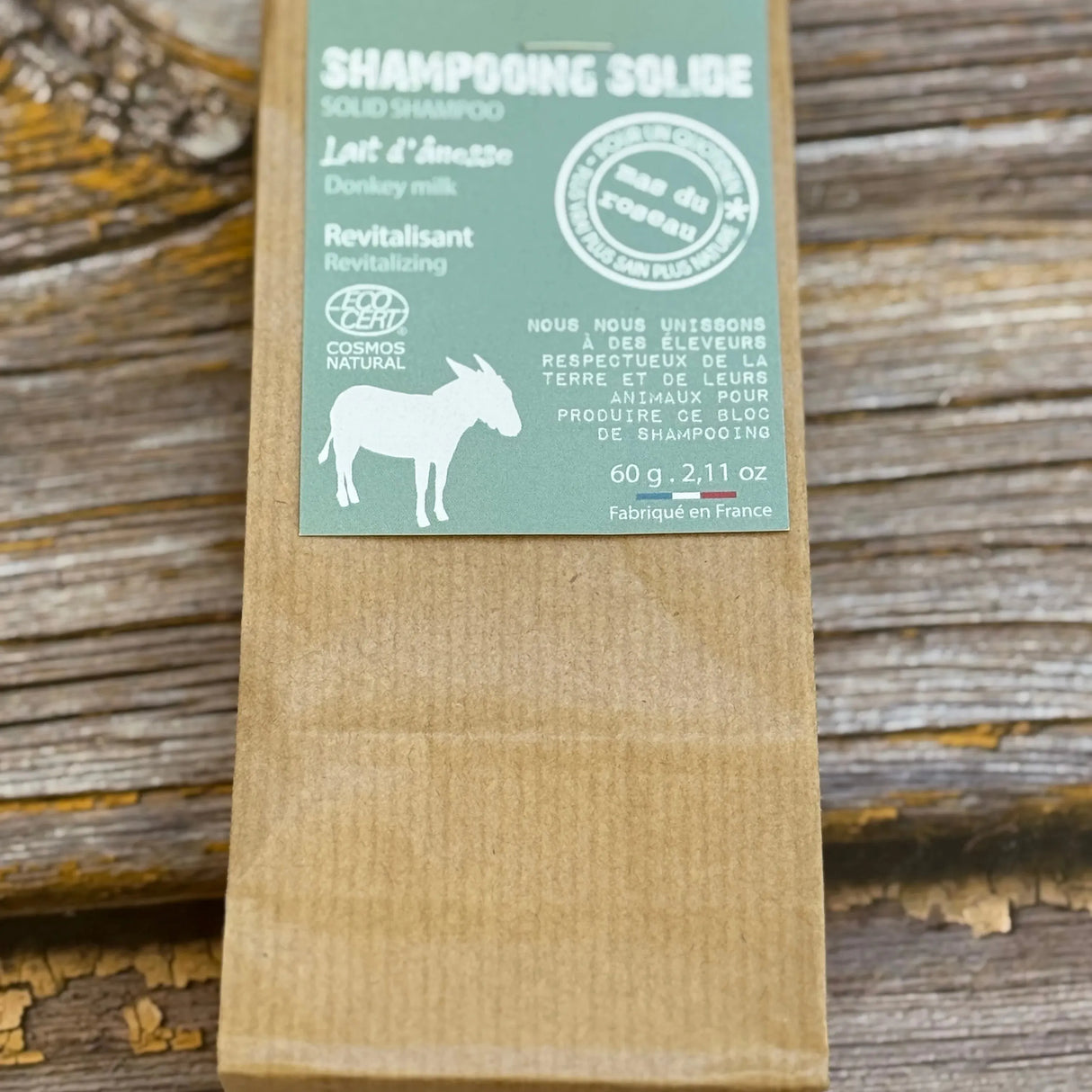 Organic Donkey Milk 'Revitalising' Soap - Unfragranced | 130g
