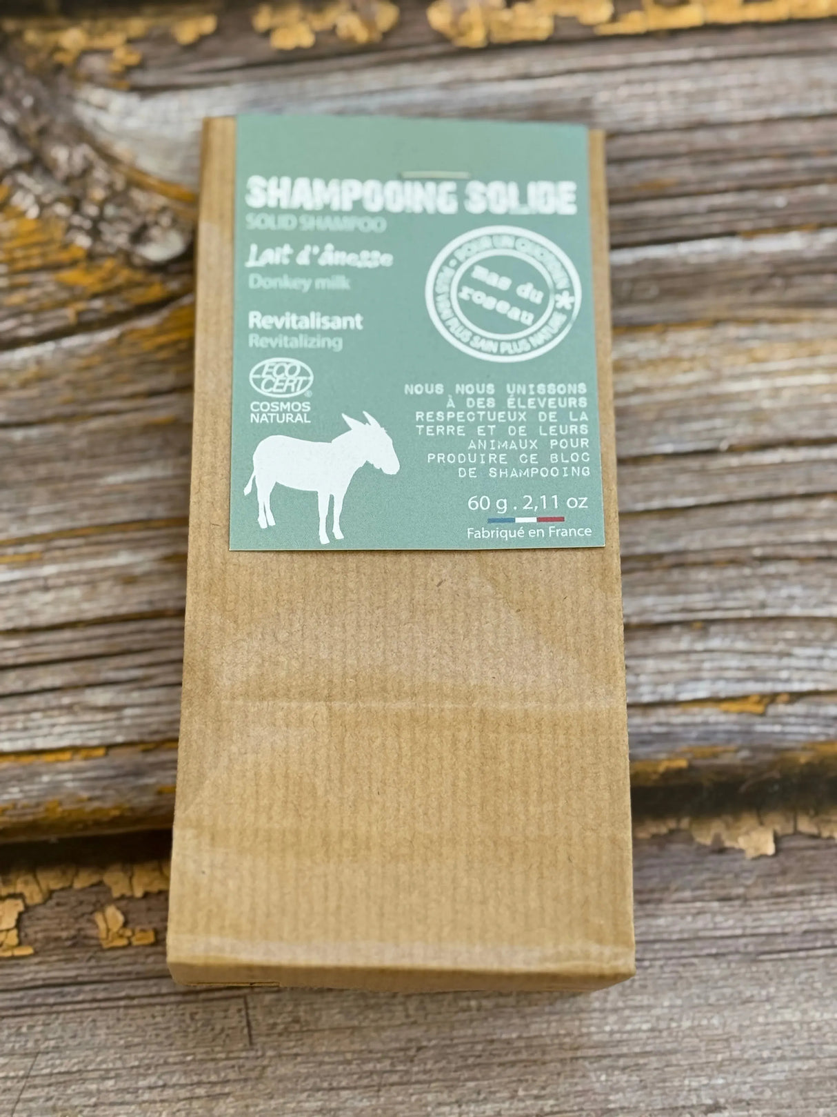 Organic Donkey Milk 'Revitalising' Soap - Unfragranced | 130g
