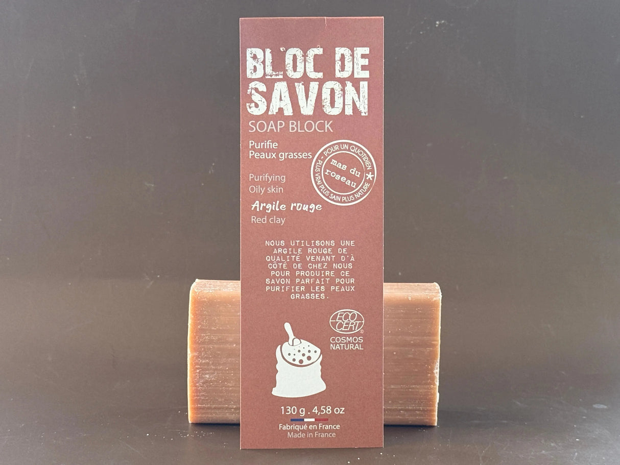 Red Clay Soap Purifying for Combination & Oily Skin - Unfragranced | 130g