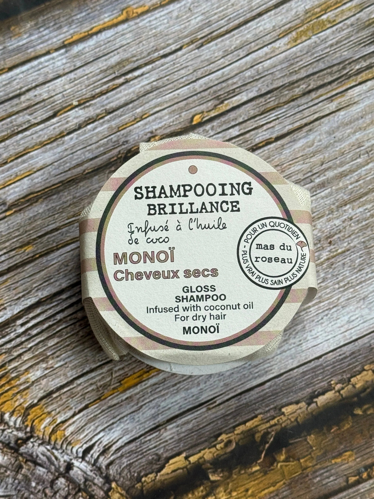 Monoi Shampoo with Coconut Oil for Dry Hair | 60g