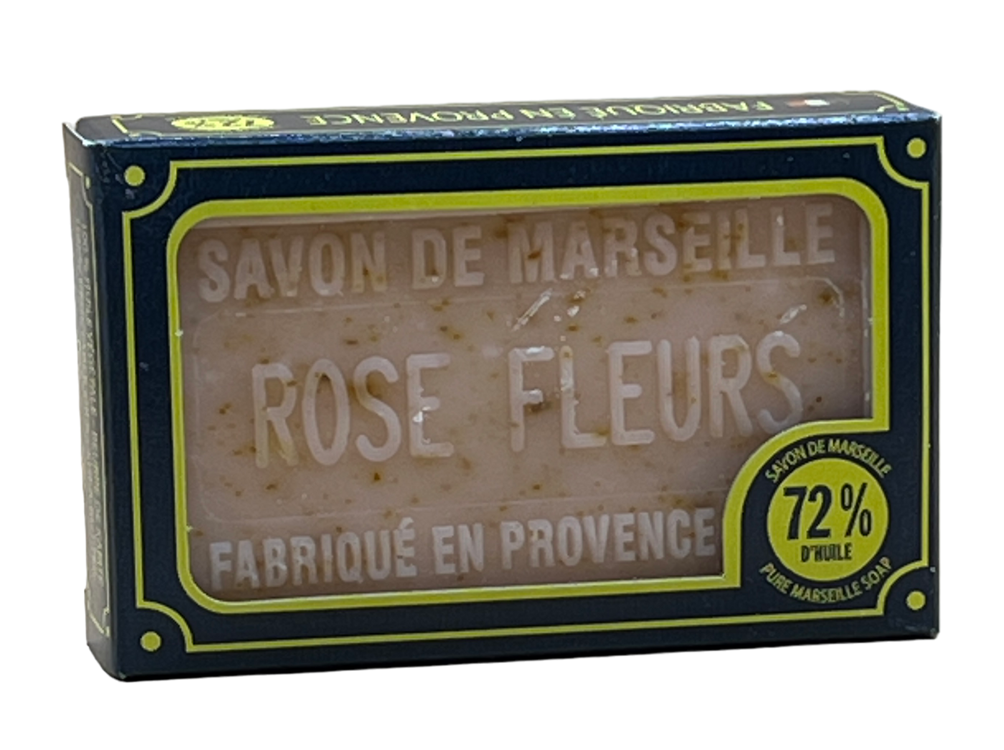Rose Petal, Exfoliating  Marseille Soap with Shea Butter |  100g