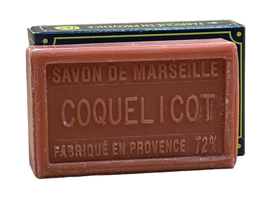 Coquelicot (Poppy), Marseille Soap with Shea Butter | 100g