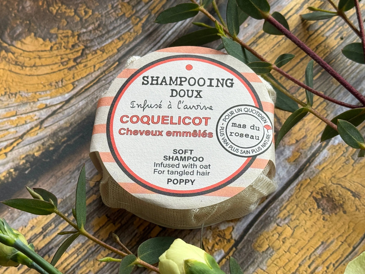 Poppy Shampoo with Oats for Tangled Hair | 60g