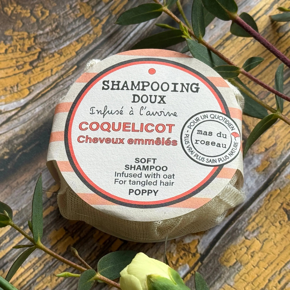 Poppy Shampoo with Oats for Tangled Hair | 60g