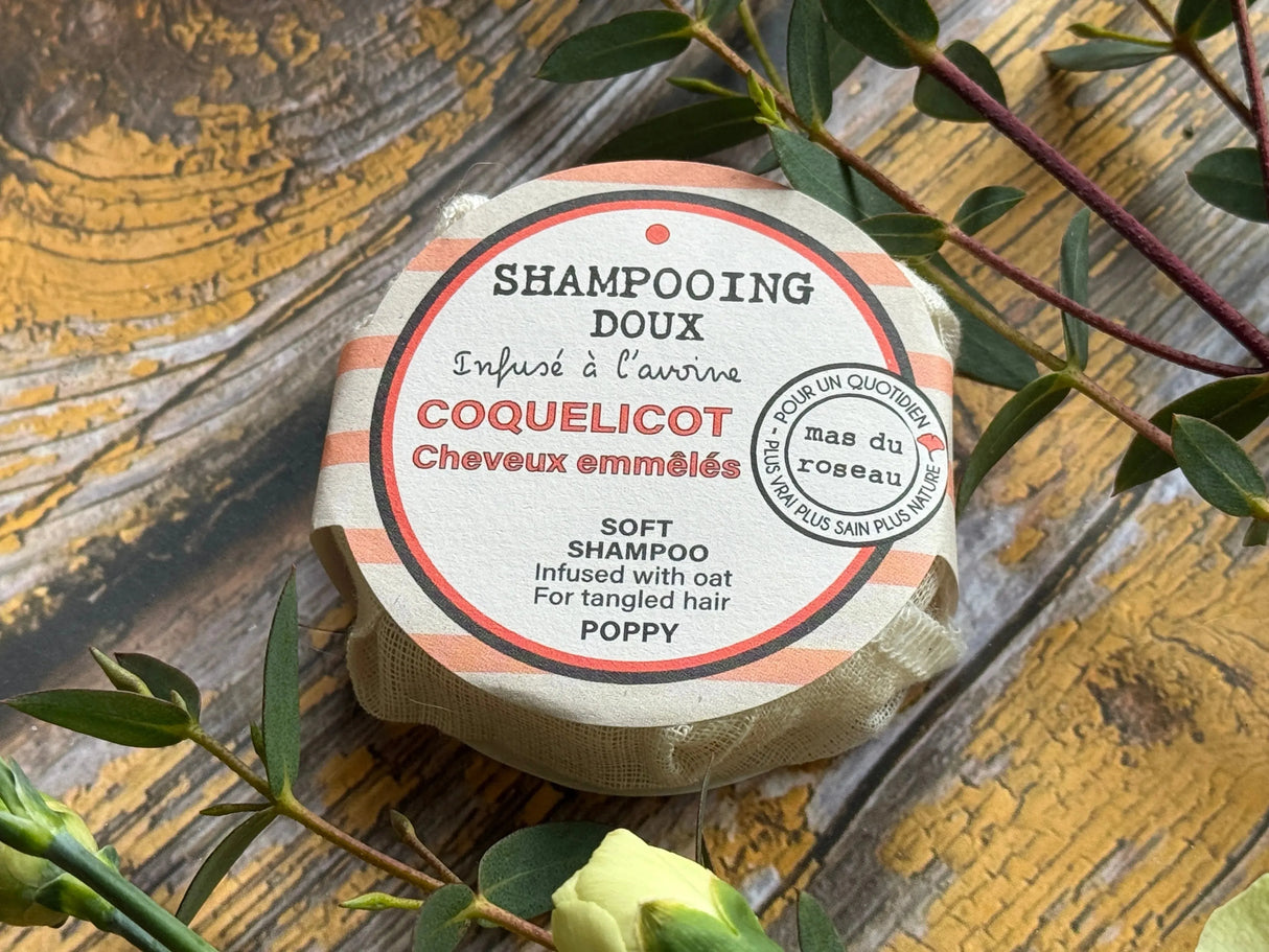 Poppy Shampoo with Oats for Tangled Hair | 60g