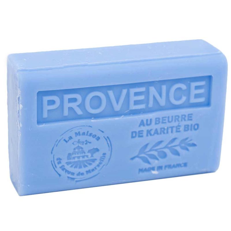 Savon Glycériné 100% végétal KARITE LAVANDE - Savonnerie de Bormes