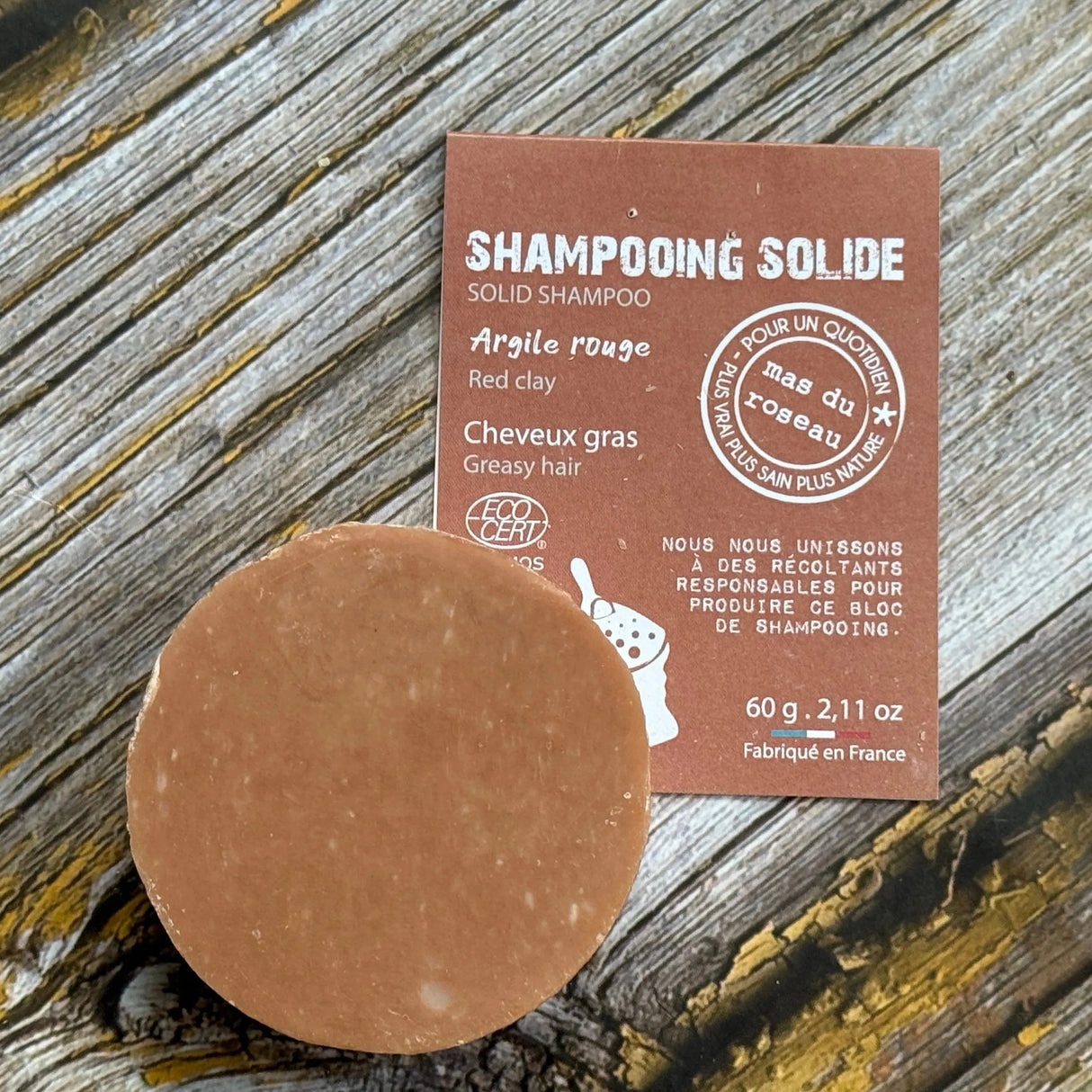 Red Clay Shampoo for Oily Hair | 60g