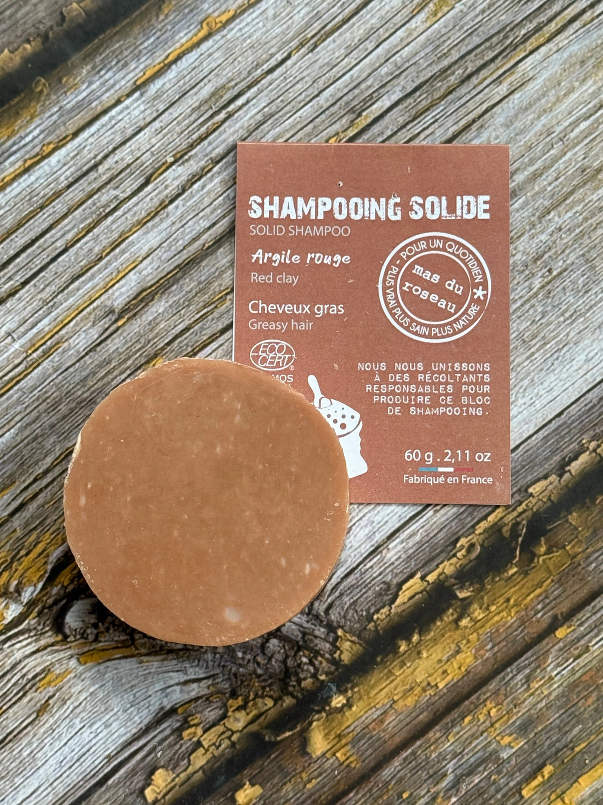 Red Clay Shampoo for Oily Hair | 60g
