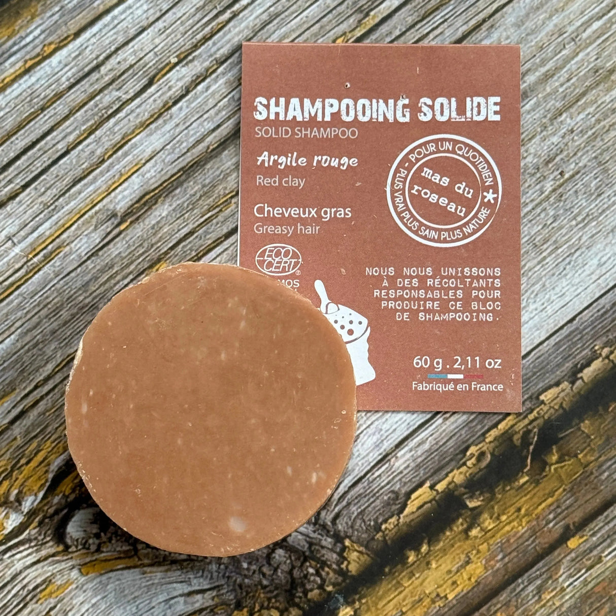 Red Clay Shampoo for Oily Hair | 60g