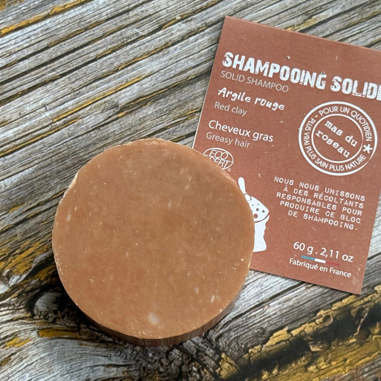 Red Clay Shampoo for Oily Hair | 60g