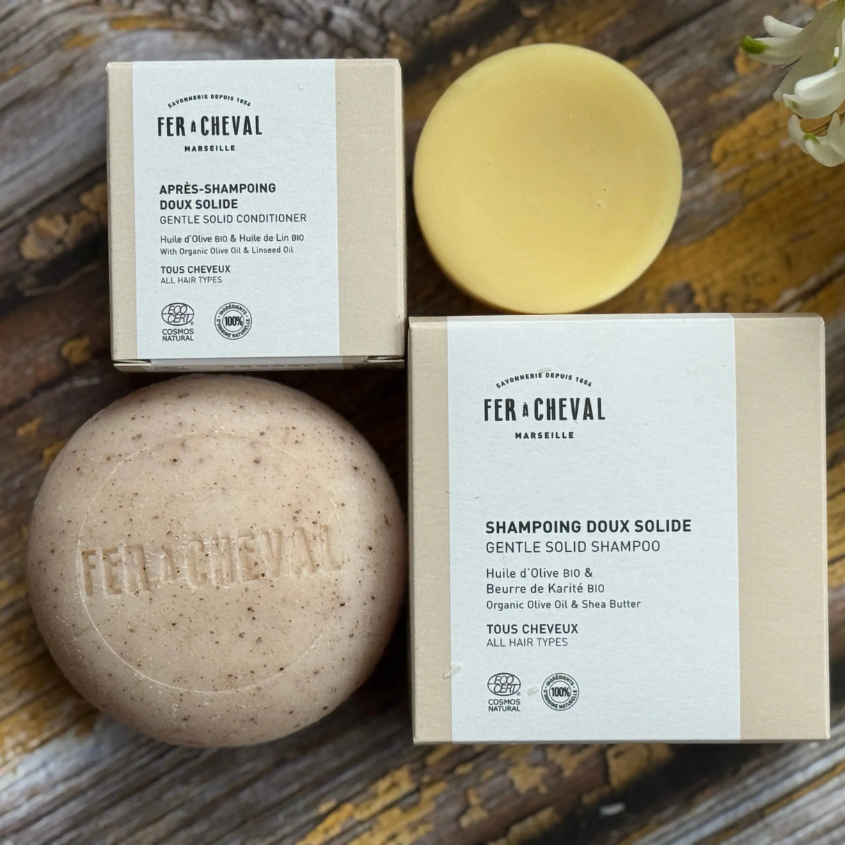 Gentle Hair Conditioning Bar with Organic Olive Oil & Organic Linseed Oil
