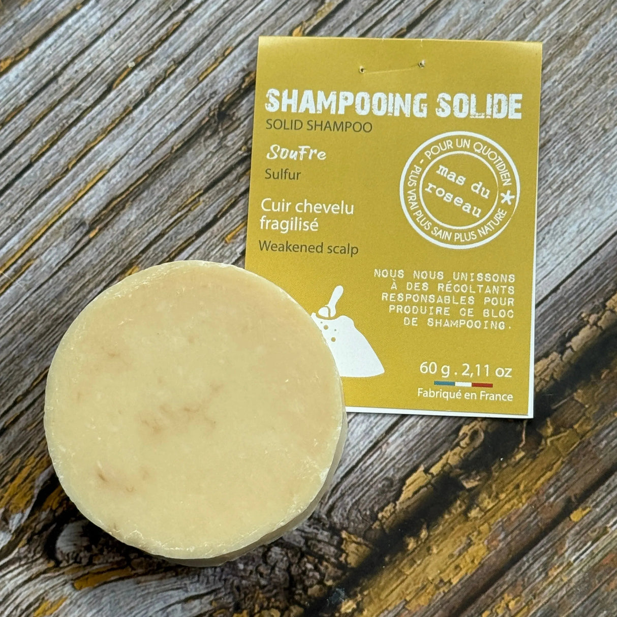 Sulphur Shampoo for Dandruff & Fragile Hair | 60g