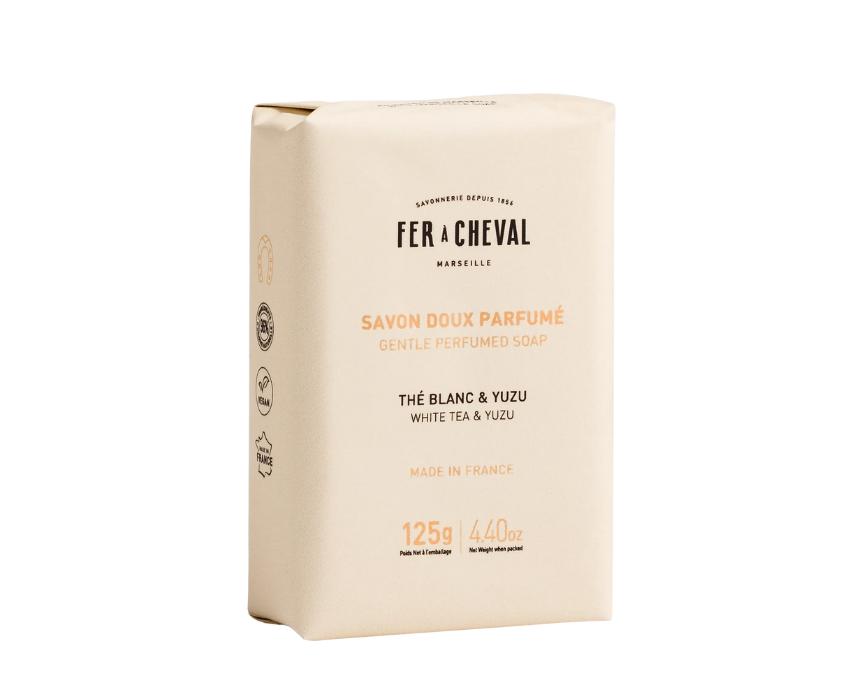 White Tea & Yuzu, Extra Gentle Fragranced Marseille Soap | 125g